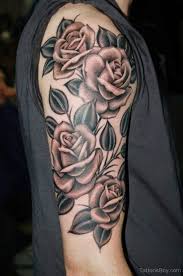 There are a few different ways to incorporate barbed wire into a rose tattoo. Rose And Barbed Wire Tattoo