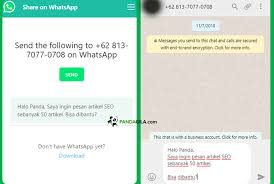 Cara mengetahui akun whatsapp dibajak dan cara mengembalikannya. Cara Membuat Link Whatsapp Otomatis Langsung Ke Chat Pribadi
