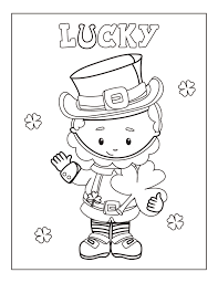 Patrick's day coloring pages for kids. Free Printable St Patrick S Day Coloring Pages Oh My Creative