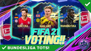 R9 prime moments, goretzka und viele tots gezogen 🔥 | best of fifa 21 pack opening deutschwichtig: Fifa 21 Bundesliga Team Of The Season Voting Bundesliga Tots Vote Fifa 21 Ultimate Team Youtube