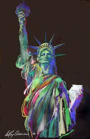 Liberty Liberty Statue Leroy Neiman