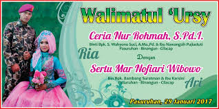 Fiqih pernikahan adalah ilmu yang membahas syariat nikah diantaranya mencakup pengertian, dasar hukum, rukun dan syarat dalam pernikahan. Paling Keren Walimatul Ursy Contoh Banner Pernikahan Stylus Point