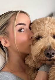 Kaitlyn and Ella The Dog