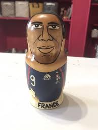 BILLE EN PORCELAINE Equipe de France de Football 1998 " Vincent CANDELA "  EUR 3,00