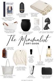 Gift Guide For The Minimalist Hot Beauty Health Holiday Gift Guide Gifts For Brother Minimalist Gifts