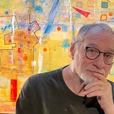 Work in progress! The painting is a work in progress too. . 40% Thinking,  Critiquing, Appraising. 50% Doing 10% Spontaneous Nonsense and Accidents  (art) #abstract #abstractpainting #edwardbockart #artcollector #minneapolis  #mplsart #artwork #abstractart #