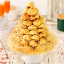 Classic Croquembouche Cream Puff Tower Cream Puffs Easy Cake Recipes Dessert Recipes Easy