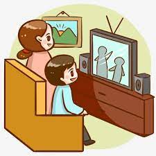 Mother And Child Sofa Watching Tv Video Watching Tv Clipart Color Decoration Png Transparent Clipart Image And Psd File For Free Download Mother And Child Elephant Background Clip Art