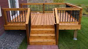 From wood deck, wrought iron, lattice deck railing ideas: Inexpensive Deck Railing Ideas Youtube