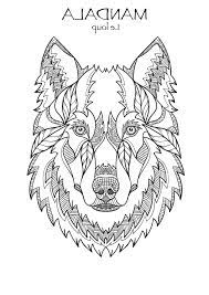 A l'origine il s'agissait d'un terme sanskrit signifiant cercle, pouvant signifier par extension l'environnement et la communauté. Coloriage Loup Mandala Facile Novocom Top