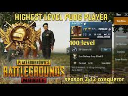 100 Level Pubg Player In The World Highest Level Pubg Player In The World Max Level Pubg Player Youtube