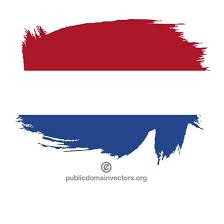 The netherlands or holland flag waving. Painted Flag Of Holland Free Vector Image In Ai And Eps Format Creative Commons License