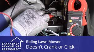 Maybe you would like to learn more about one of these? Riding Lawn Mower Doesn T Crank Or Click Youtube
