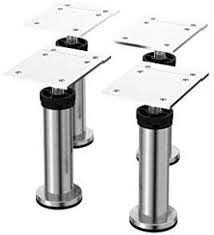 Ikea Capita Leg Stainless Steel 4 3 8 4 3 4 X4 Furniture Legs Amazon Com Adjustable Furniture Legs Ikea Furniture Legs