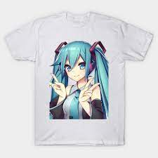 Hatsune Miku Hatsune Miku T Shirt Teepublic Uk