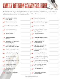 Christmas Party Games For Interactive Yuletide Fun Family Reunion Scavenger Hunt Family Reunion Activities Family Reunion Planning
