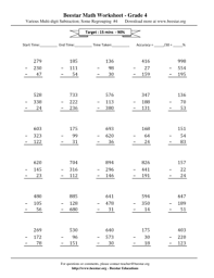 19 printable math worksheets grade 4 forms and templates fillable samples in pdf word to download pdffiller