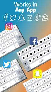 Moreover, users can optionally choose their own keyboard models, be it the choice of the available keyboard or the choice of a keyboard with their own image. Fonts Keyboard For Android Apk Download