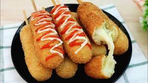 Resep Mozzarella Corn Dog Yang Mudah Dan Enak Youtube