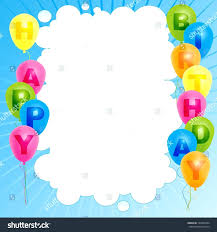 A4 Birthday Card Template Word Template Happy Birthday Card Word Cards With Color Balloons Sign And Maker Cute Luxury Birthday Cards Birthday Card Template Birthday Invitation Card Template