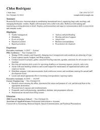 It is a statement that describes your educational qualifications, work experiences, and key skills. Best Executive Assistant Resume Example From Professional Resume Writing Service