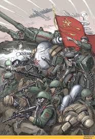 Red Alert Ussr Soviet Soldiers Soviet Art Propaganda Art War Art