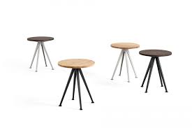 This coffee table set has a rustic style, adding natural beauty and charm to your interior design. Pyramid Coffee Table 51 Sofa Table High Smoked Oak Beige Steel Hay Smoked Oak Beige Steel Hay 1958552009000