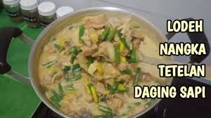 Rendang daging sapi, kerbau, kambing, atau domba. Sayur Lodeh Nangka Tetelan Daging Sapi Enak Idn Rujukan News