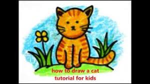 Also, find more png clipart about mustache clipart,drawing clipart,nature clipart. How To Draw A Cat Cara Menggambar Kucing Untuk Anak Anak Youtube