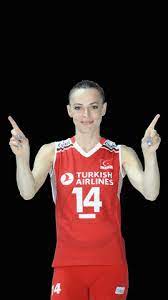 She is 190 cm tall and plays as a middle blocker. Eda Erdem Dundar Gifs Get The Best Gif On Giphy