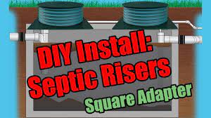 Septic tanks must be pumped out (to remove the sludge in the bottom of the tank) from time to time. How To Install Risers And Lids On Concrete Septic Tanks W Square Hole Youtube