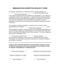 Are there sample letters for pastors or friends to go with a religious exemption letter. Mn Immunization Exemption Form