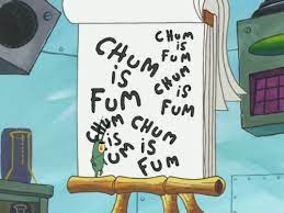 .chum bucket is a photoshop exploitable that compares two competing things using the fictional krusty krab and the chum bucket from the animated television series spongebob squarepants. Spongebob Squarepants Chum Bucket Supreme Single Cell Anniversary Tv Episode 2009 Imdb