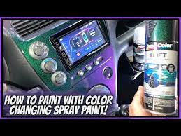 Color Changing Spray Paint