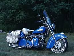 Image result for Blue 1952 Motorcycle