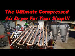 Compressed air usually around 80 to 100 psig, enters a vortex tube via ¼ nptm inlet and through a generator into a spin chamber, literally splitting the compressed air supply into two. Air Compressor Lines Garage Water Separator Manifold Air Dryer Litetube