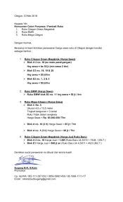 Perkenankanlah terlebih dahulu kami ucapkan terima kasih atas kesempatan yang diberikan kepada kami untuk menawarkan penjualan tanah milik kami kepada pt. 5 Contoh Surat Penawaran Sewa Ruko Dan Perpanjangan Lainnya