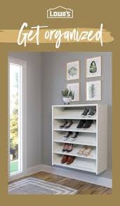 Learn How To Organize The Ordinary Shop The Selection Of Home Organization Products At Lowes Com Today And St Home Organization Home Diy Organizing Your Home
