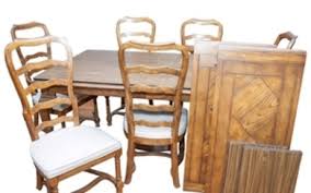 Since then, the drexel name has been used on multiple styles of furniture. Lot Art Drexel Furniture Chatham Oaks Dining Room Set