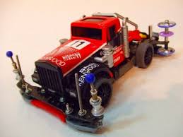 big rig red mini 4wd tamiya marukai pacific market gardena los angeles beautiful southern california usa 310 464 8888 四駆 ミニ四駆 ミニ