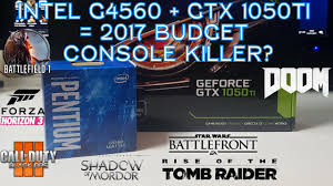 Palit Gtx 1050 Ti Vs Asus Gtx 1050 Ti Intel G4560 Gtx 1050 Ti 1080p Ultra Gaming Benchmarks 7 Games Tested Youtube