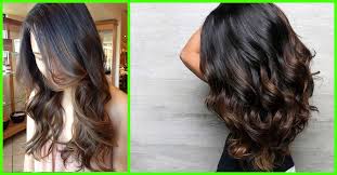 Black hair with dark ash brown balayage to stand out. 25 Balayage Hairstyles For Black Hair