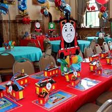 Themed Thomas The Train Birthday Party Ideas For Toddlers Net Kids Parties Thomas Parties Thomas Birthday Parties Ideas Thomas The Train Birthday Party Birthday Party Centerpieces Thomas Birthday Parties