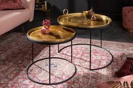 We did not find results for: Beistelltisch 2er Set Gold Aluminium Eisen Tablettisch Dunord