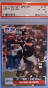 1991 classic #30 brett favre. The Best Brett Favre Rookie Card For Collectors