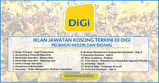 The seberang jaya store is the second in the region following the opening of the u mobile store in queensbay mall, penang. Kerja Kosong Digi Telecommunications Pelbagai Negeri