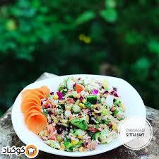 سلطة الأرز والتونا بالصور من onaisa recipe salad food cobb salad