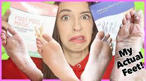 Testing Nasty Foot Peels! - YouTube