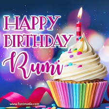 Maybe you would like to learn more about one of these? Happy Birthday Rumi Lovely Animated Gif Download On Funimada Com
