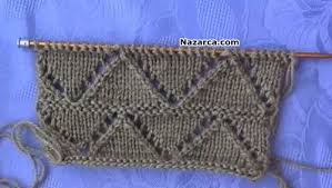 Harosali Ajurlu Tepeler Orgu Modeli Turkce Videolu Nazarca Com Orgu Baby Knitting Patterns Orgu Desenleri